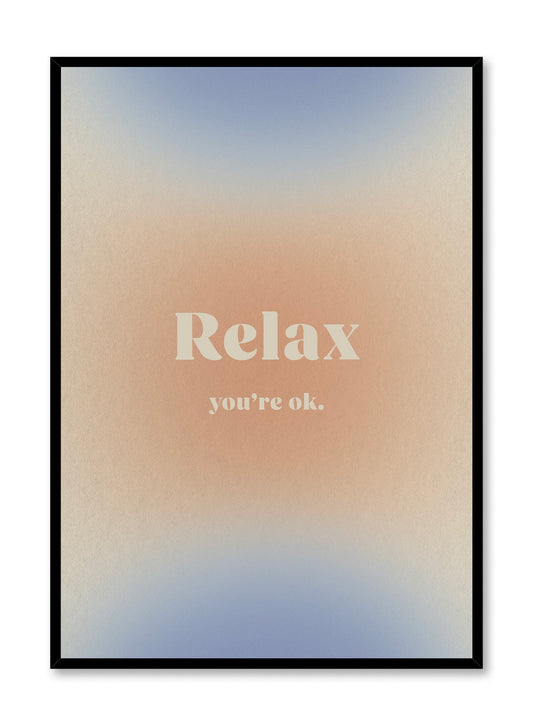 Relax, Poster